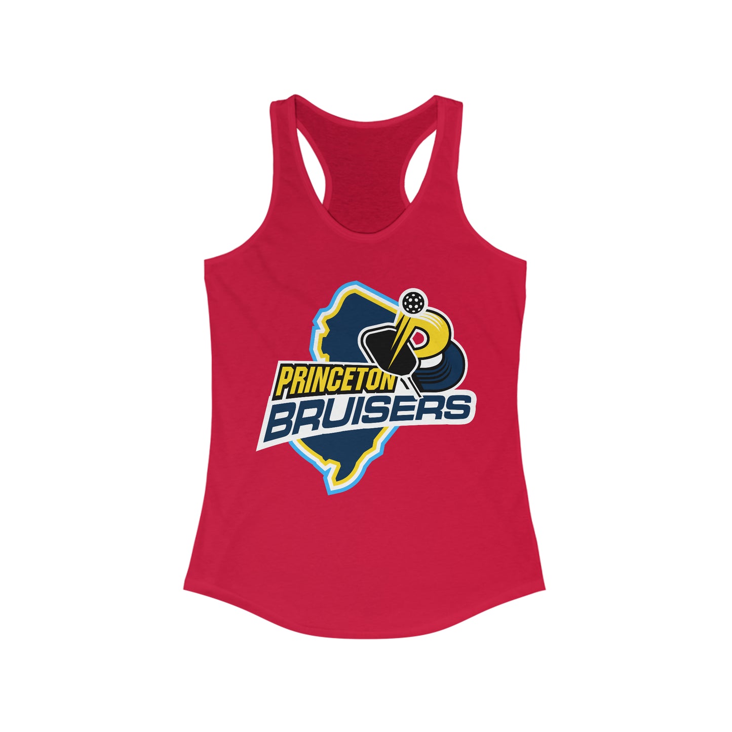 Princeton Bruisers- Women's Ideal Racerback Tank (Can add name back)