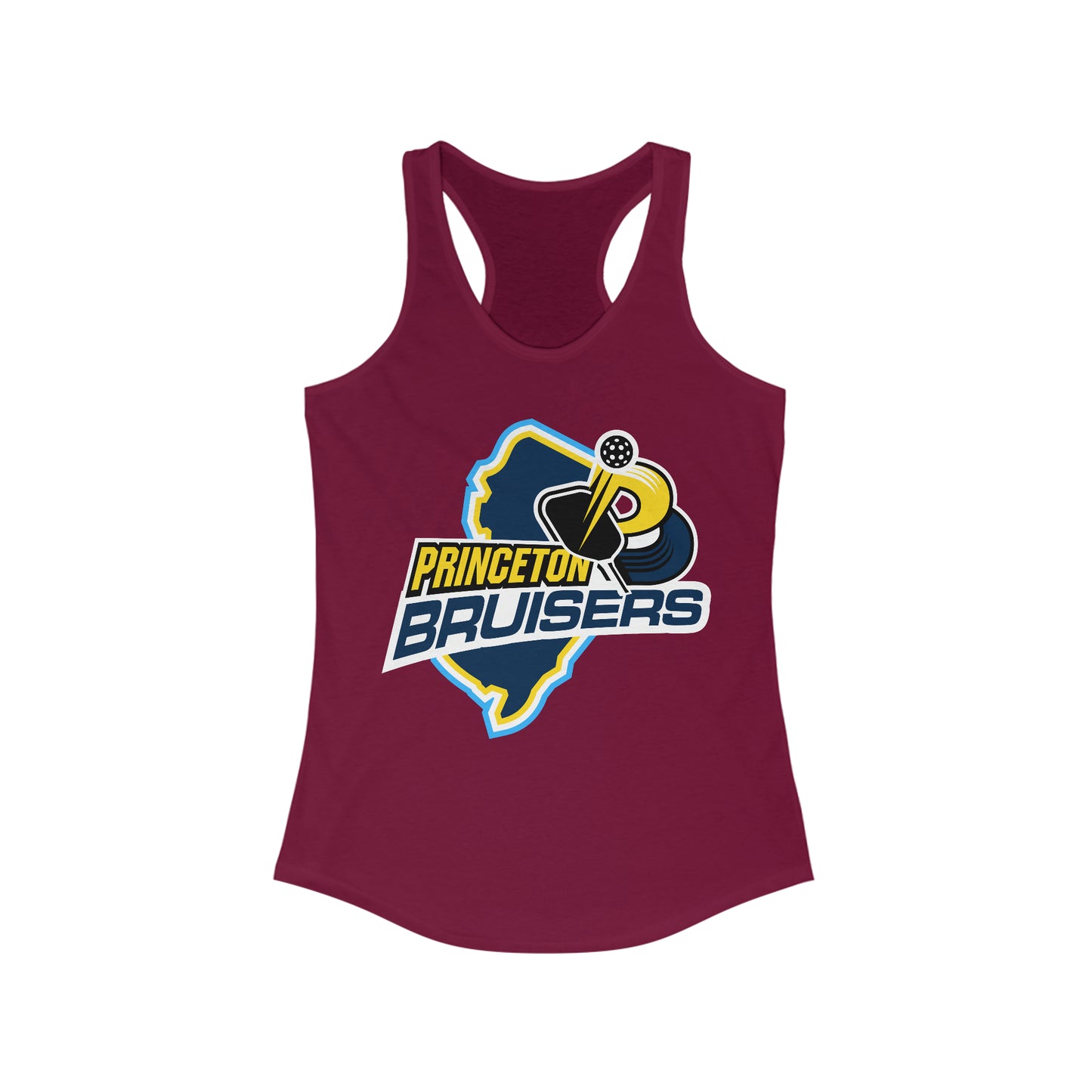 Princeton Bruisers- Women's Ideal Racerback Tank (Can add name back)