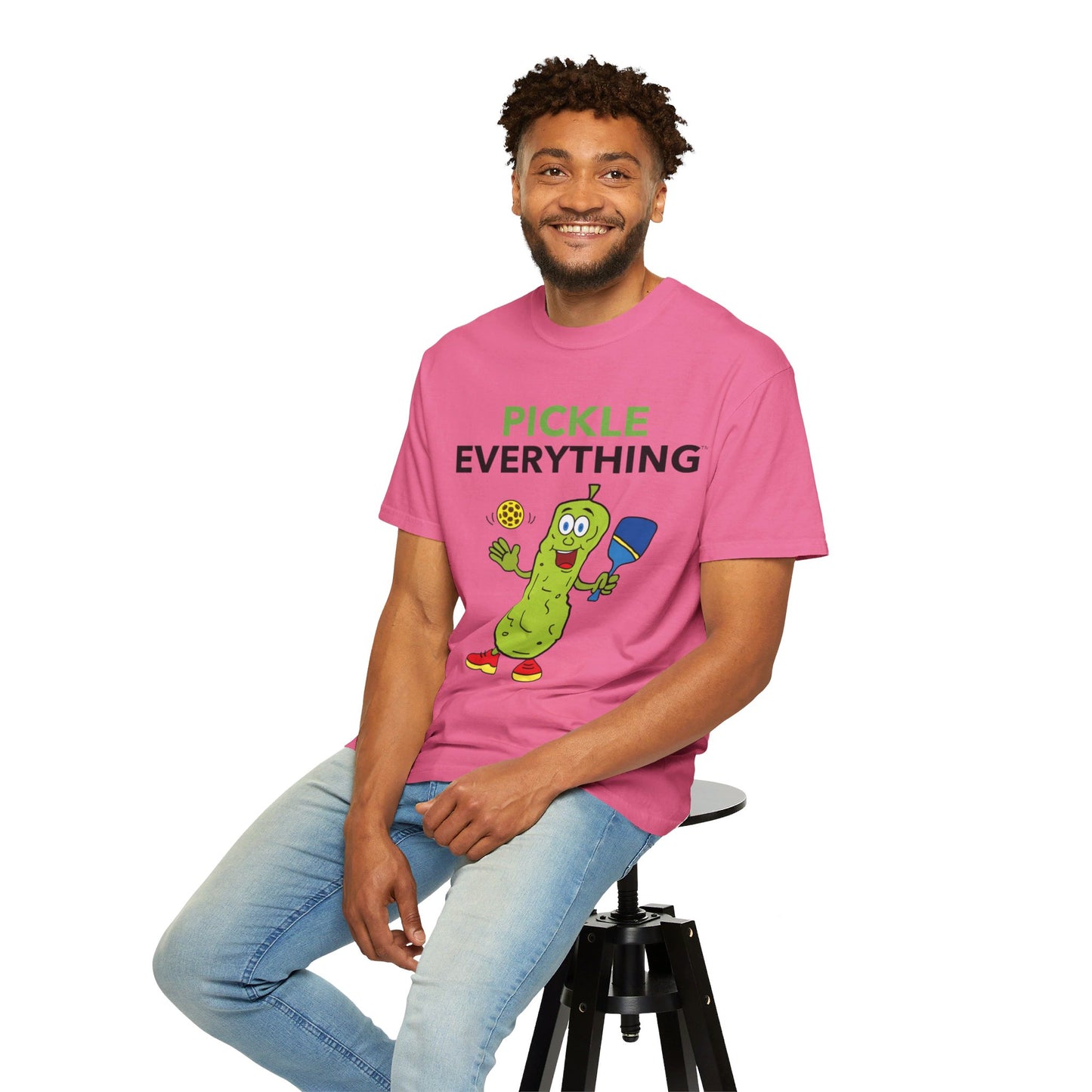 Pickle Everything Unisex Garment-Dyed T-shirt