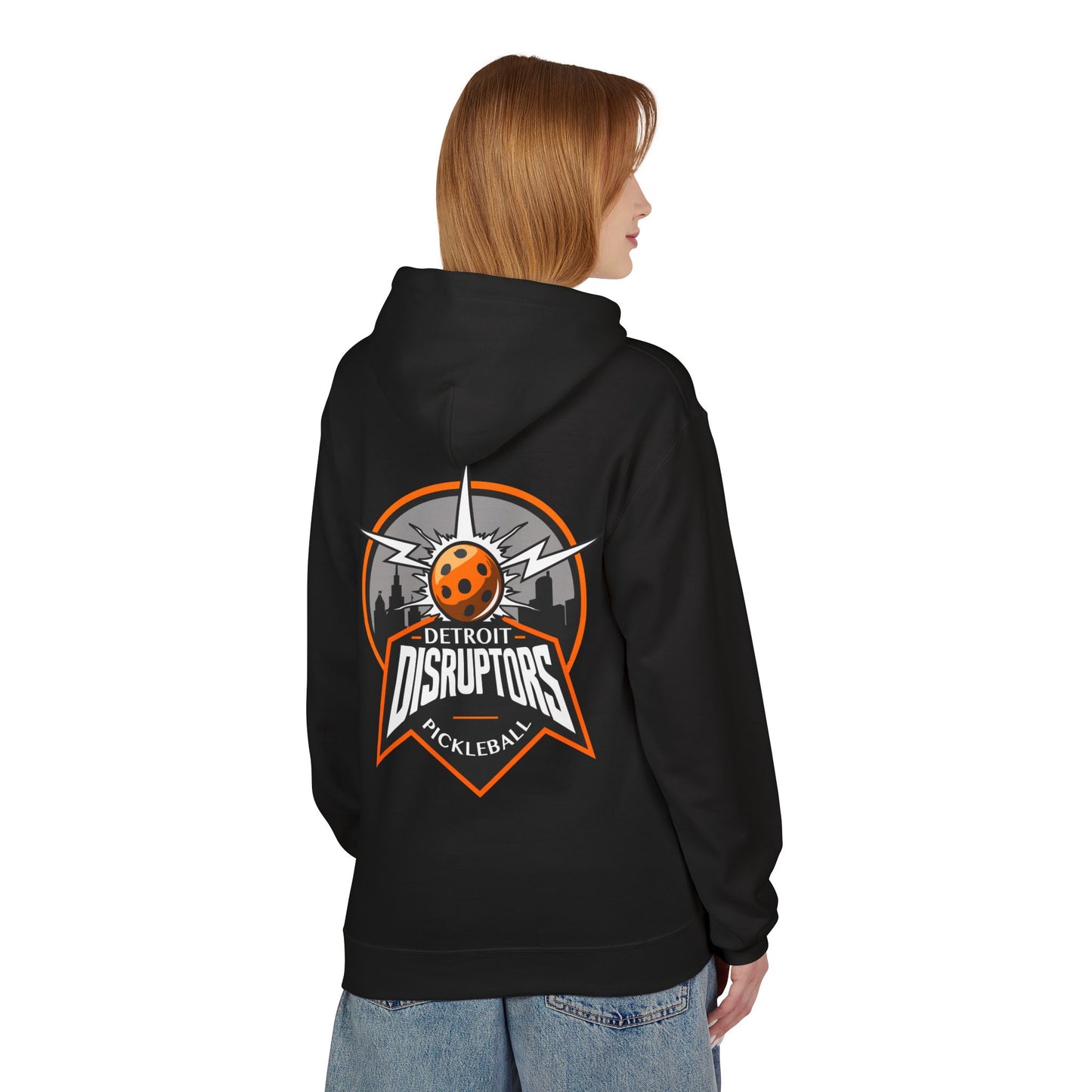 Detroit Disrupters Unisex Midweight Softstyle Fleece Hoodie