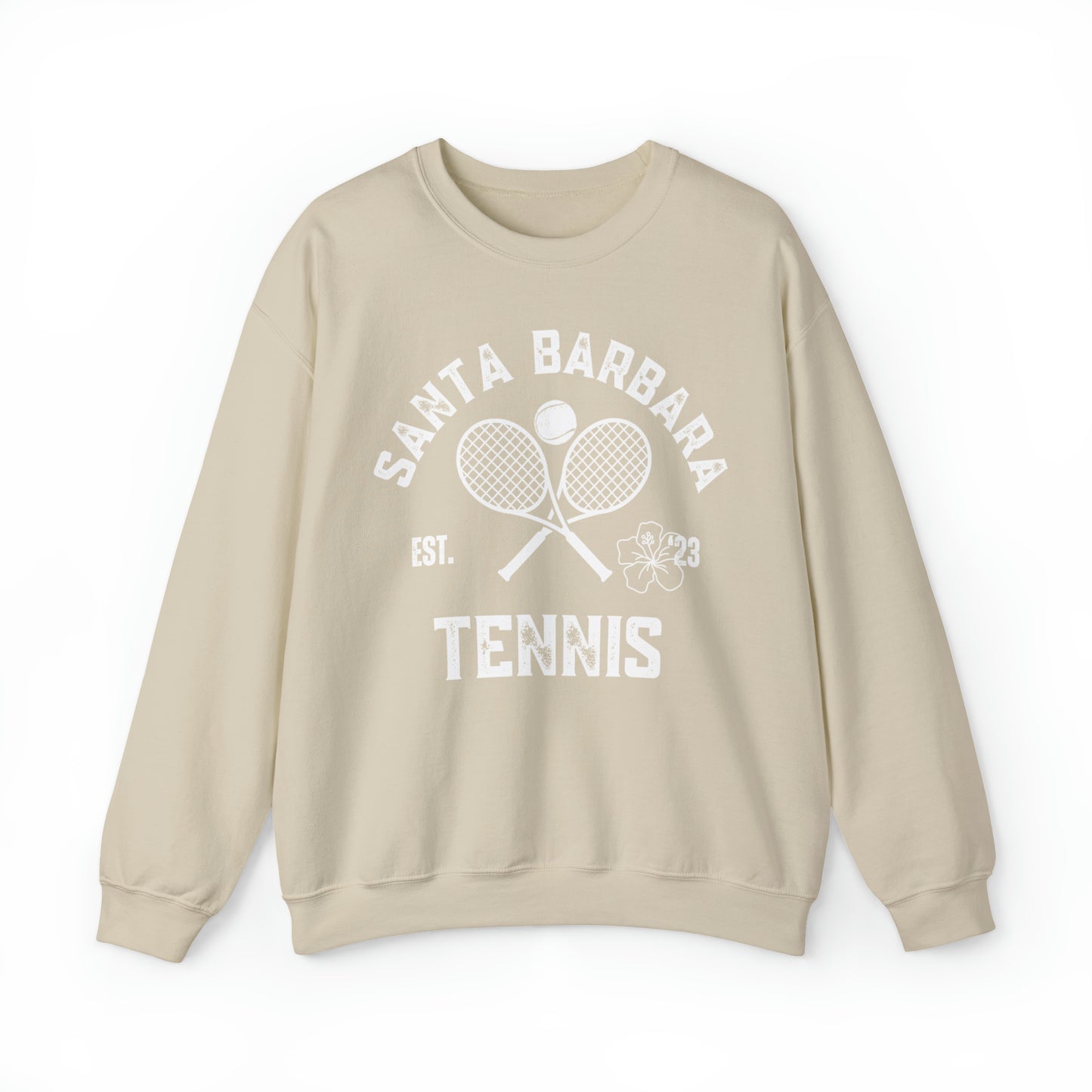 Santa Barbara Tennis- Unisex Heavy Blend™ Crewneck Sweatshirt
