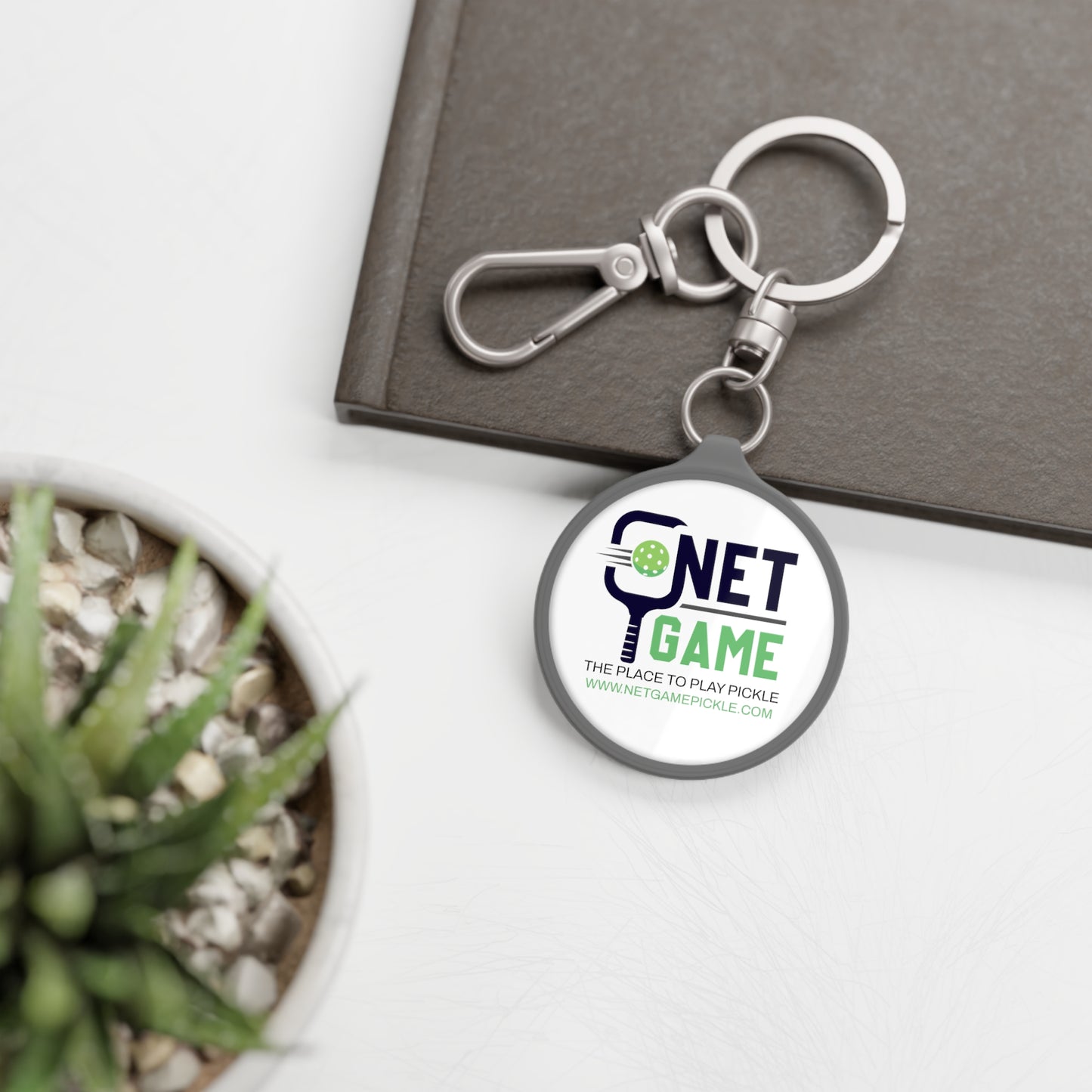 Net Game Keyring/Bag Tag