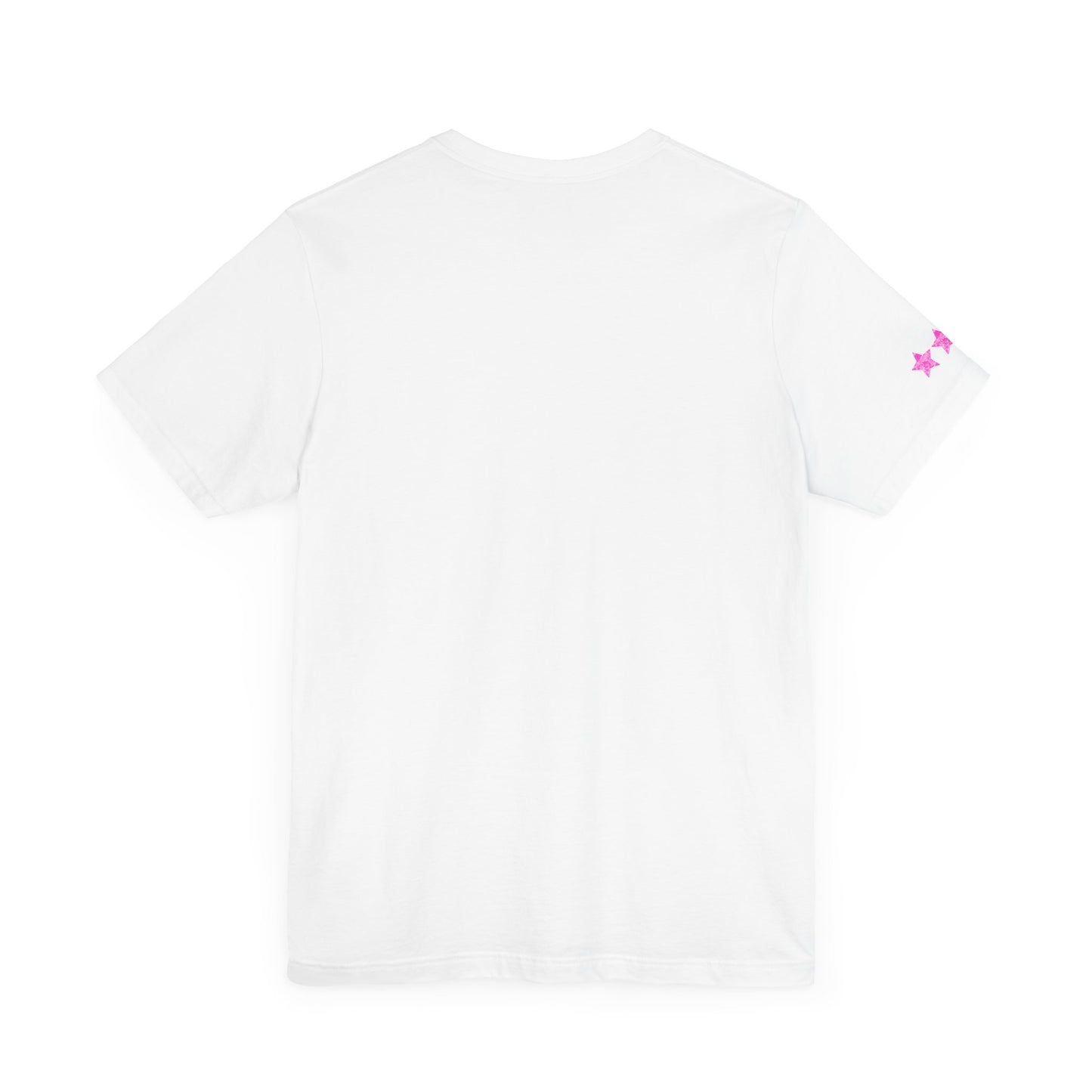 PICKLE distressed NPL Championship Weekend logo - hot pink - Unisex Jersey Short Sleeve Tee (optional add ribbon)