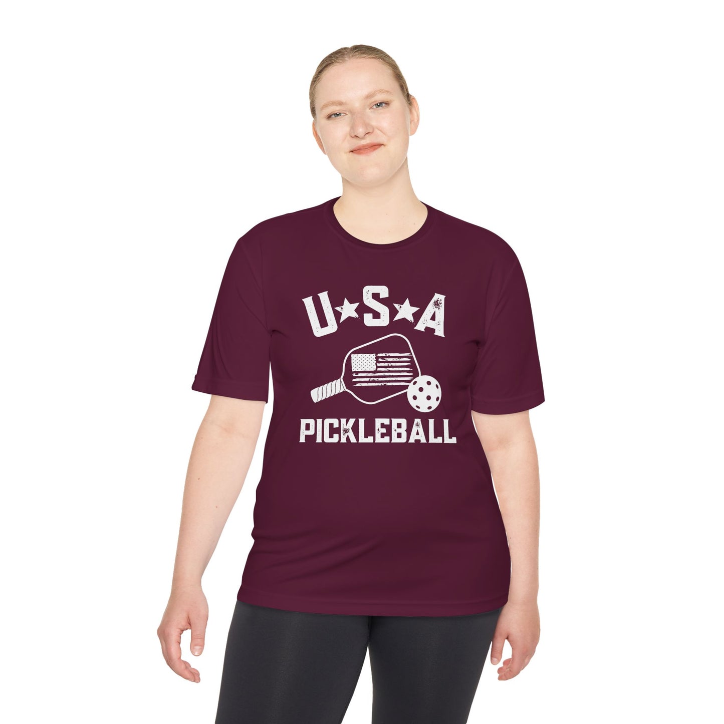 USA Pickleball - Unisex Moisture Wicking Tee