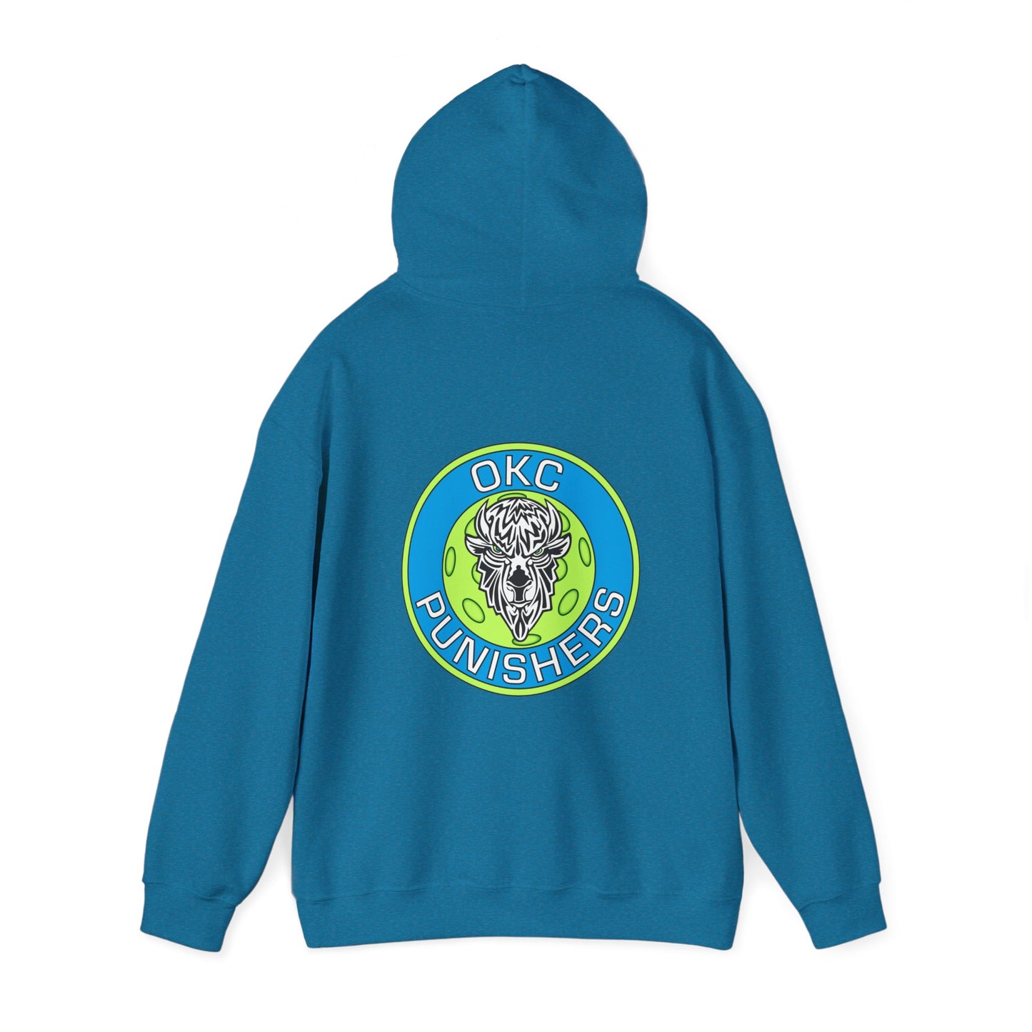 OKC Punishers NPL - Multi Sided Design - Unisex Hoodie - add name sleeve or back