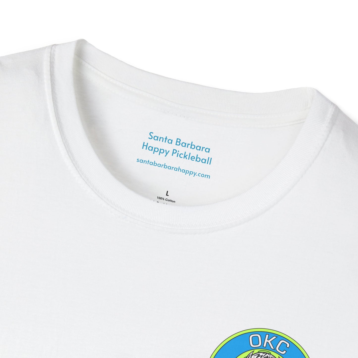 OKC NPL Team - Unisex Softstyle T-Shirt (can customize name on back)