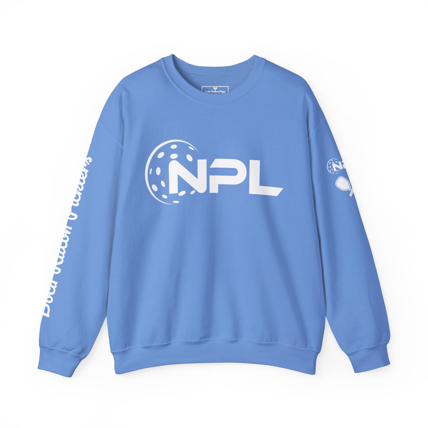 Boca Raton Picklers NPL Team - NPL front/logo back Custom Crew/Sleeves Boca Raton Picklers - personalize sleeve and or back