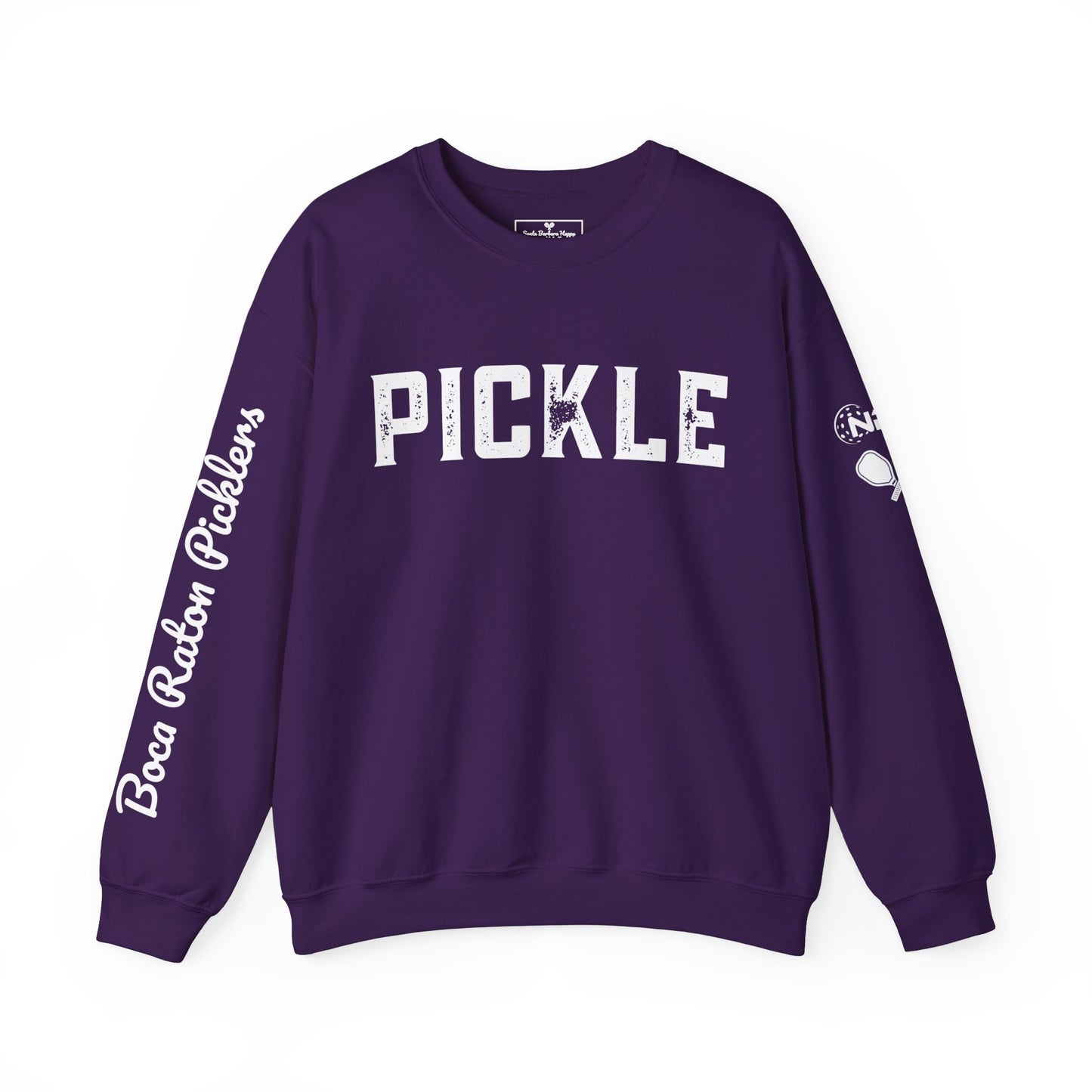 Boca Raton Picklers NPL Team - Custom Crew/Sleeves Boca Raton Picklers - personalize sleeve and or back