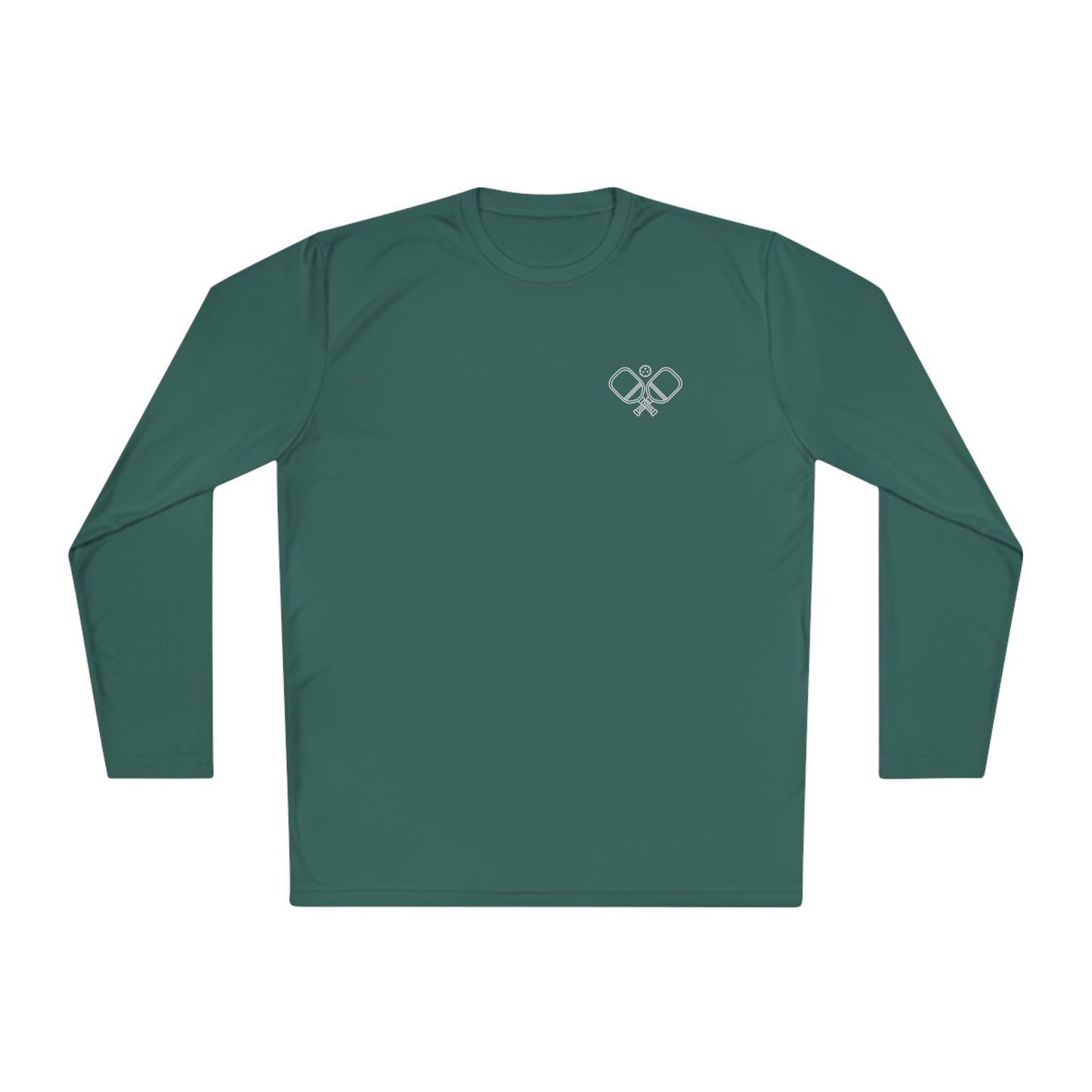 Hooked on Pickleball, Sunshine & Sushi- Unisex moisture wicking Lightweight Long Sleeve Tee spf 40