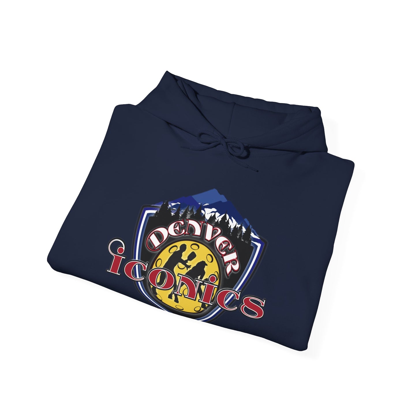 Denver Iconics NPL Team - 4 Sided Design - Unisex Hoodie (customize name)