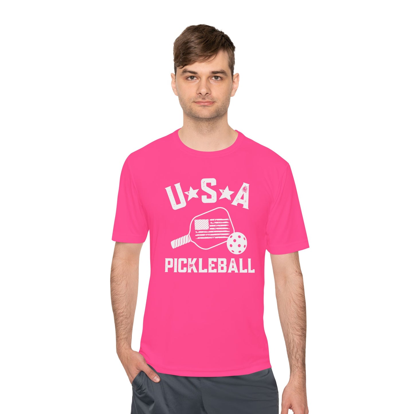 USA Pickleball - Unisex Moisture Wicking Tee