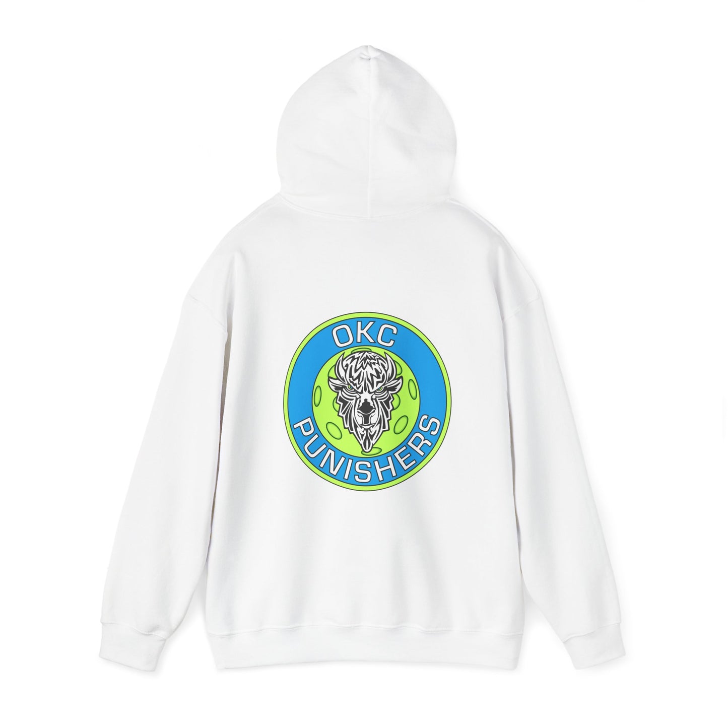 OKC Punishers NPL - Multi Sided Design - Unisex Hoodie - add name sleeve or back