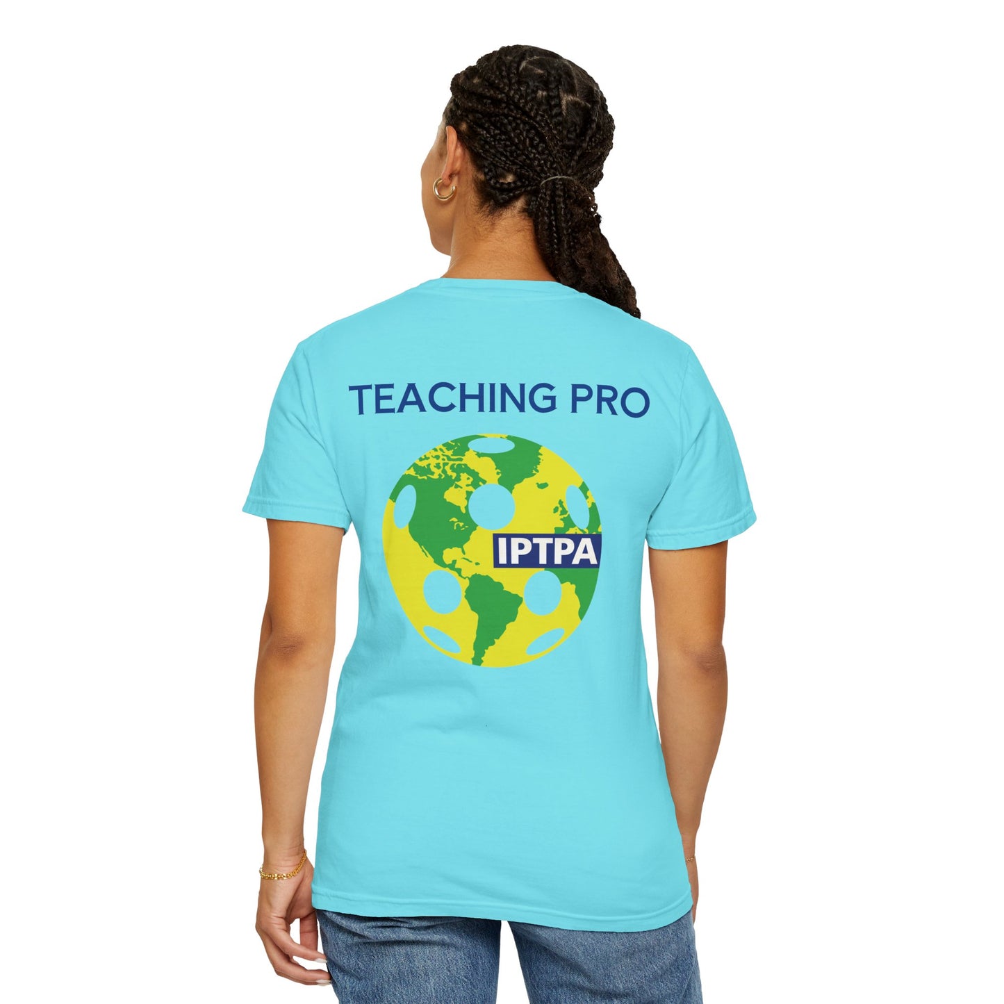 IPTPA Teaching Unisex Garment-Dyed T-shirt - can customize name either side