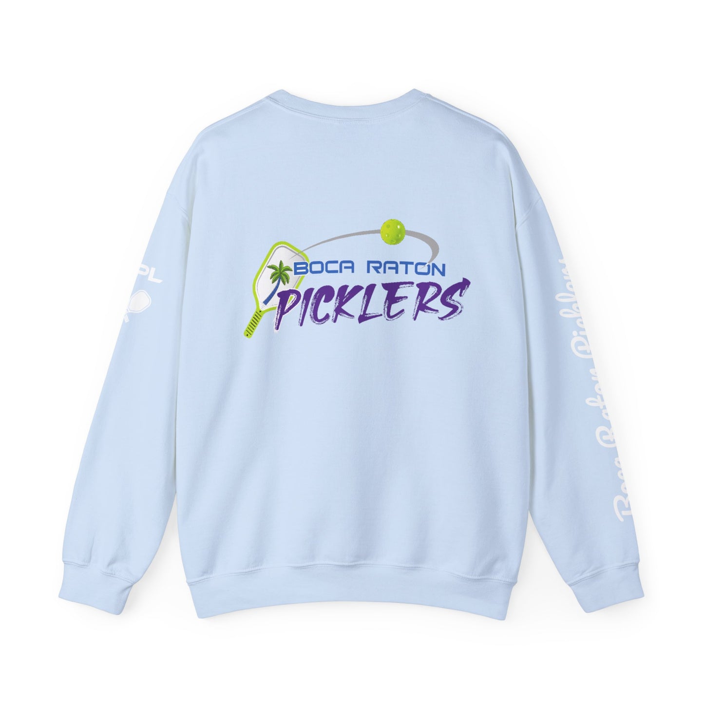 Boca Raton Picklers NPL Team - NPL front/logo back Custom Crew/Sleeves Boca Raton Picklers - personalize sleeve and or back