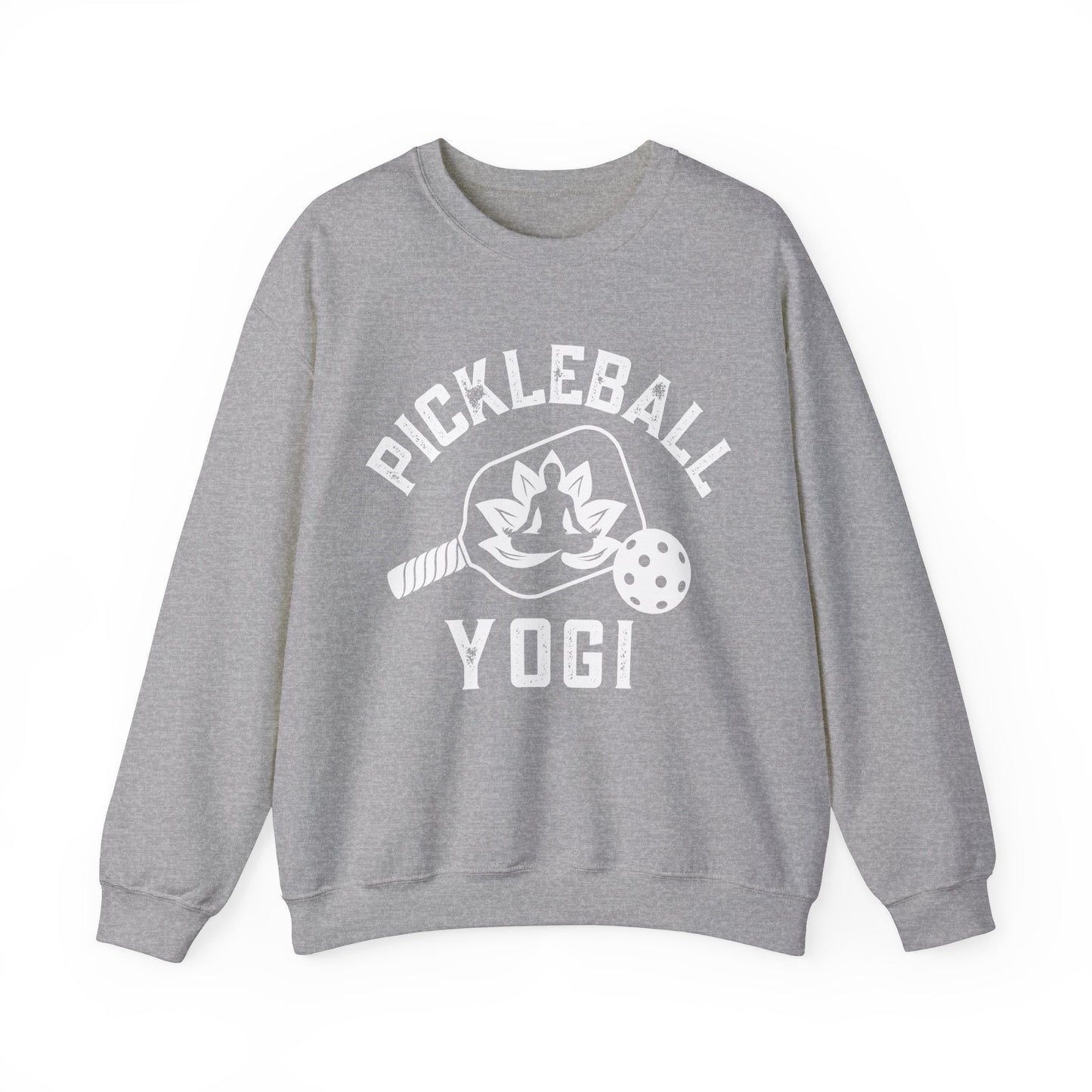 Pickleball Yogi Crew - can customize sleeve & back as shown