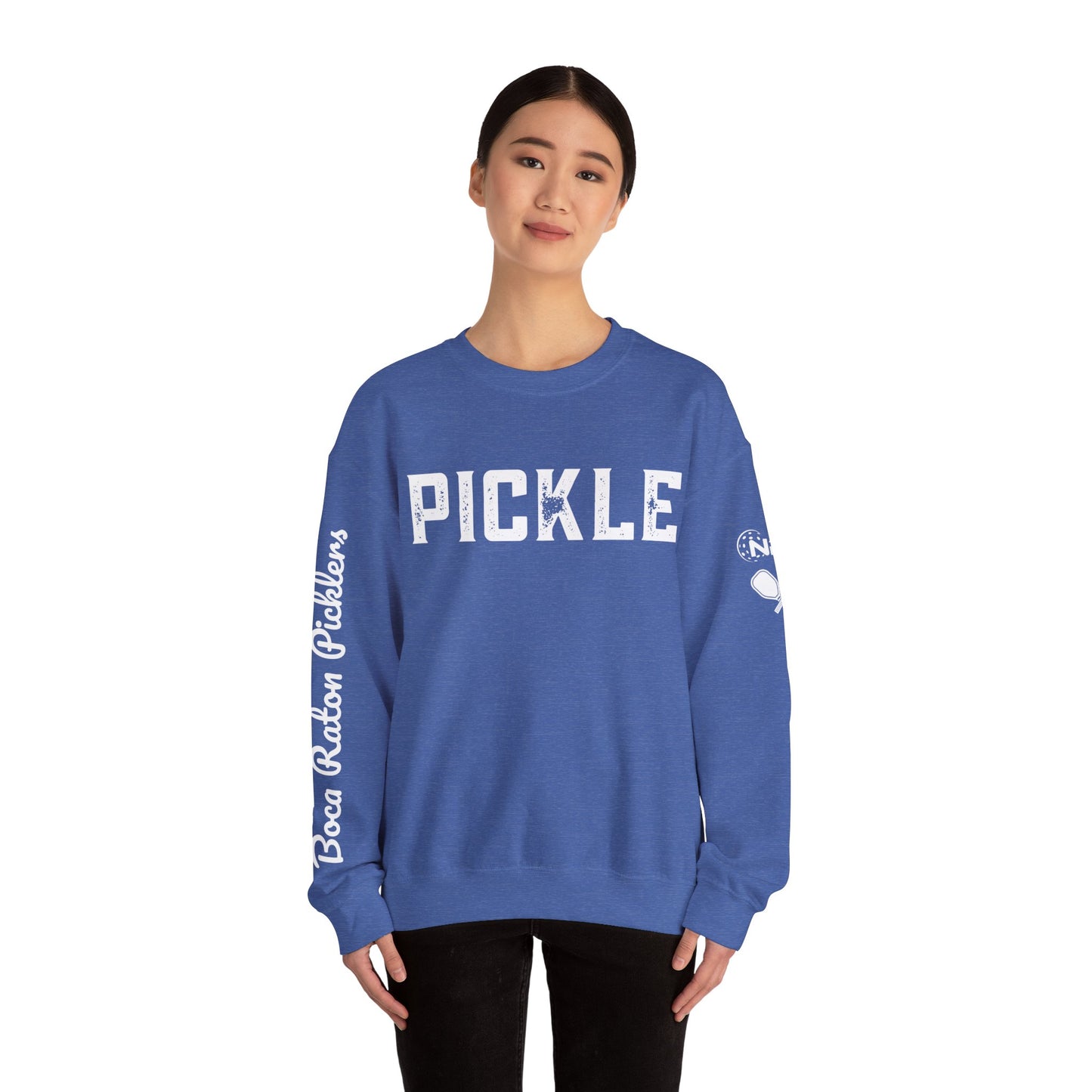 Boca Raton Picklers NPL Team - Custom Crew/Sleeves Boca Raton Picklers - personalize sleeve and or back