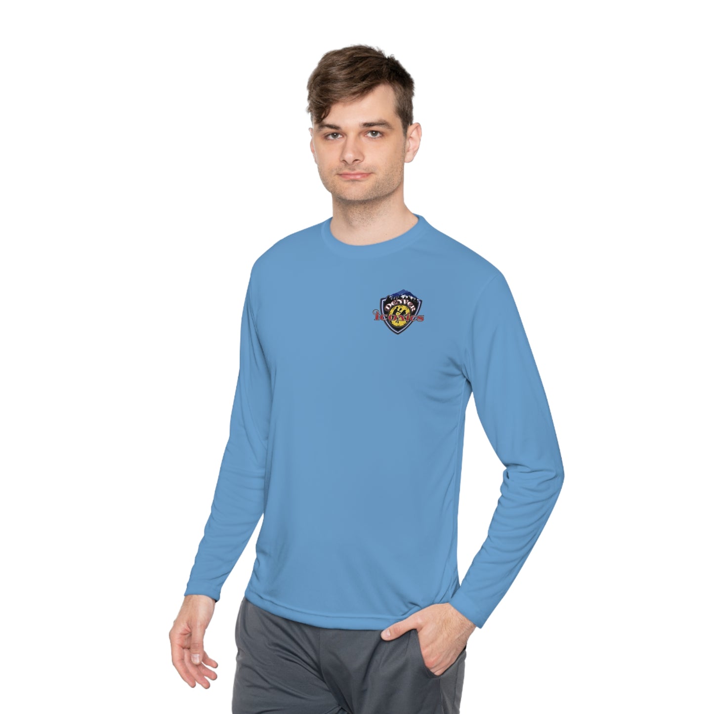 Denver Iconics NPL Team - Unisex Fuller Cut -Moisture Wicking Lightweight Long Sleeve, SPF 40