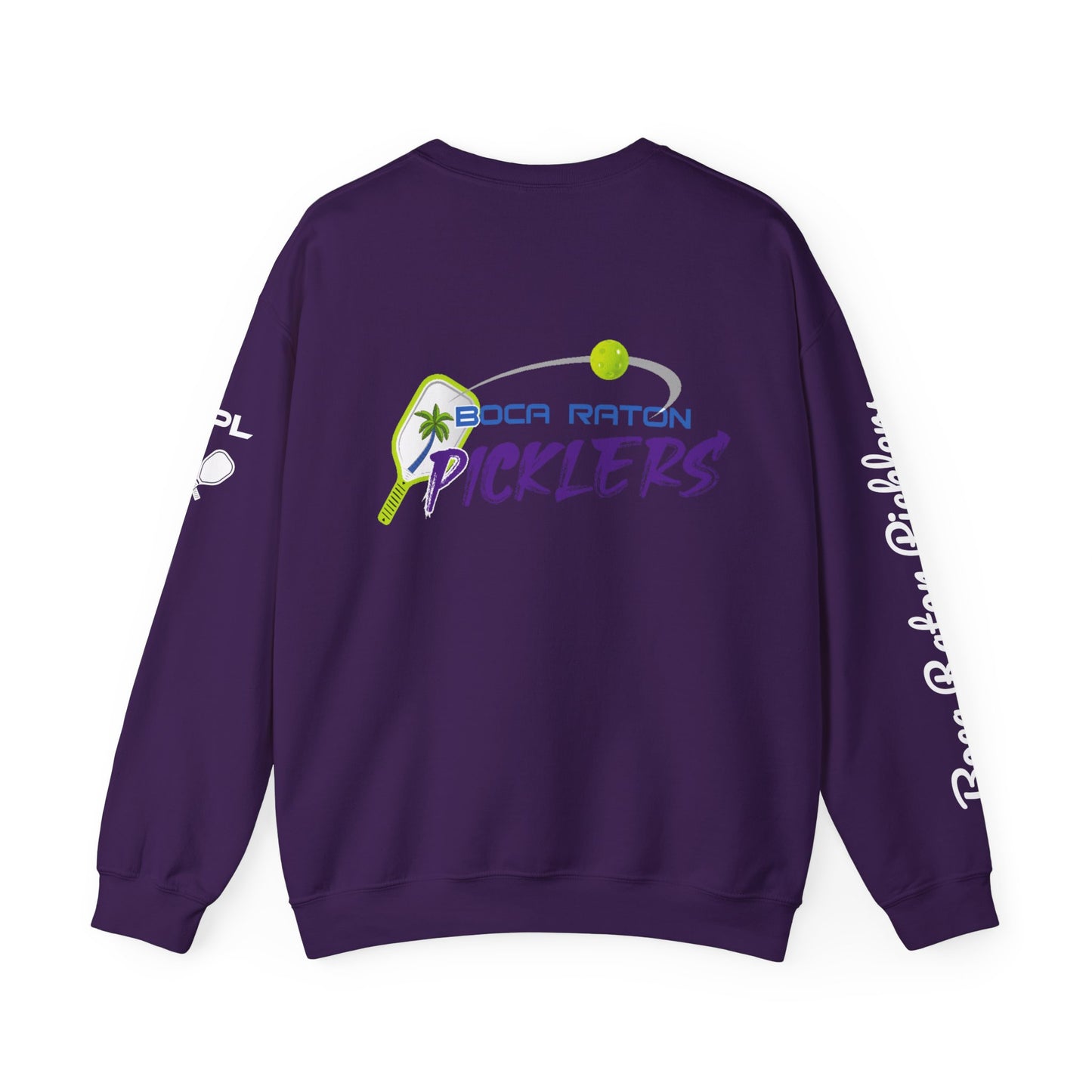 Boca Raton Picklers NPL Team - NPL front/logo back Custom Crew/Sleeves Boca Raton Picklers - personalize sleeve and or back