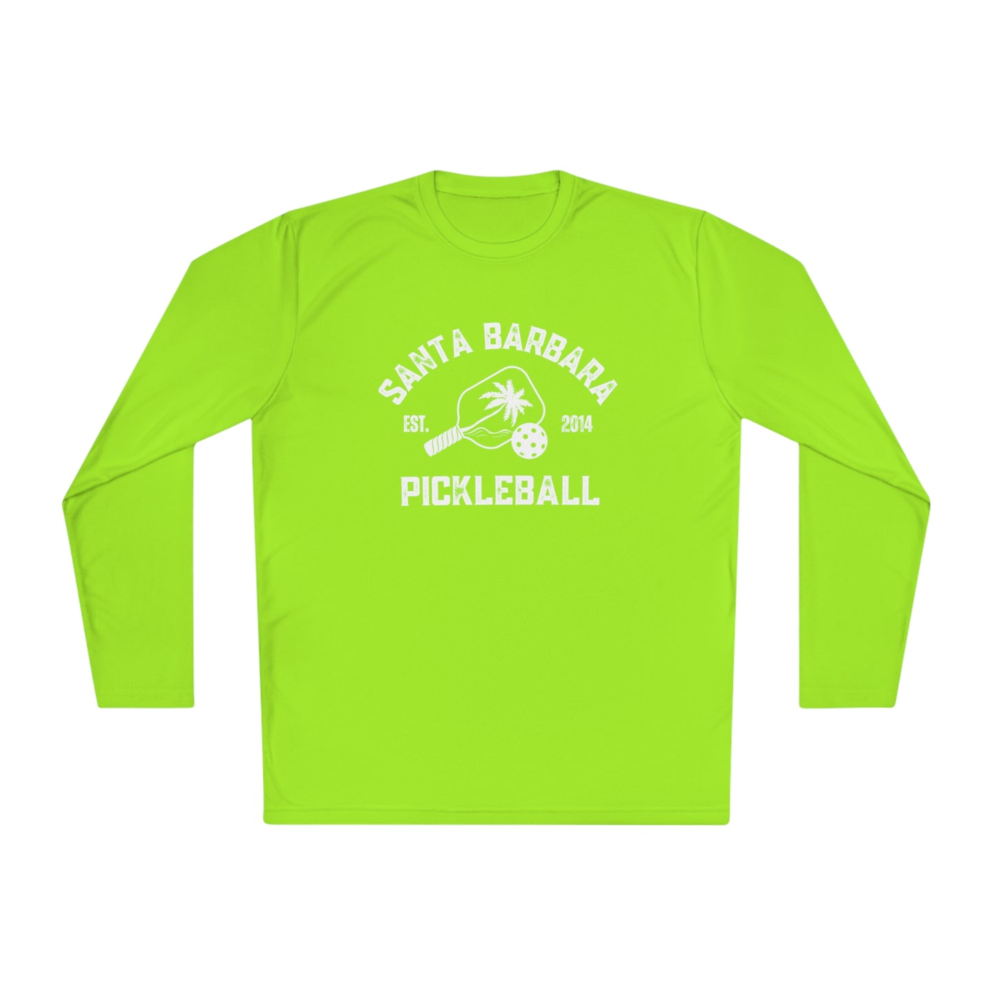 Santa Barbara Pickleball - Jewel Tones - Unisex moisture wicking spf 40 Lightweight Long Sleeve Tee