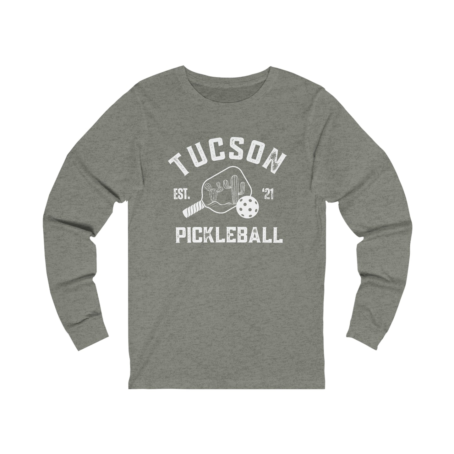 Hold the Pickle Tucson AZ - Unisex Jersey Long Sleeve Tee. Customize back