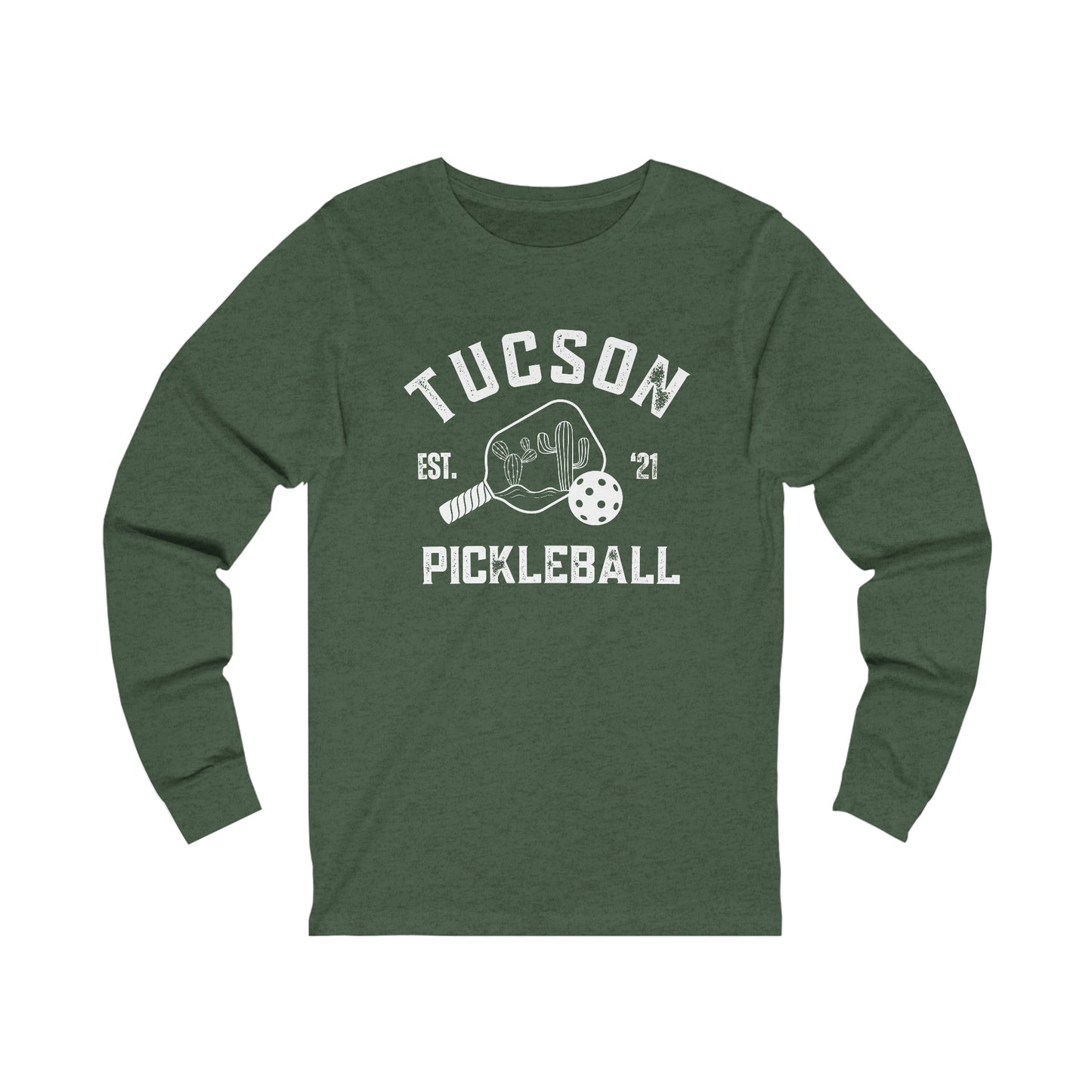 Hold the Pickle Tucson AZ - Unisex Jersey Long Sleeve Tee. Customize back