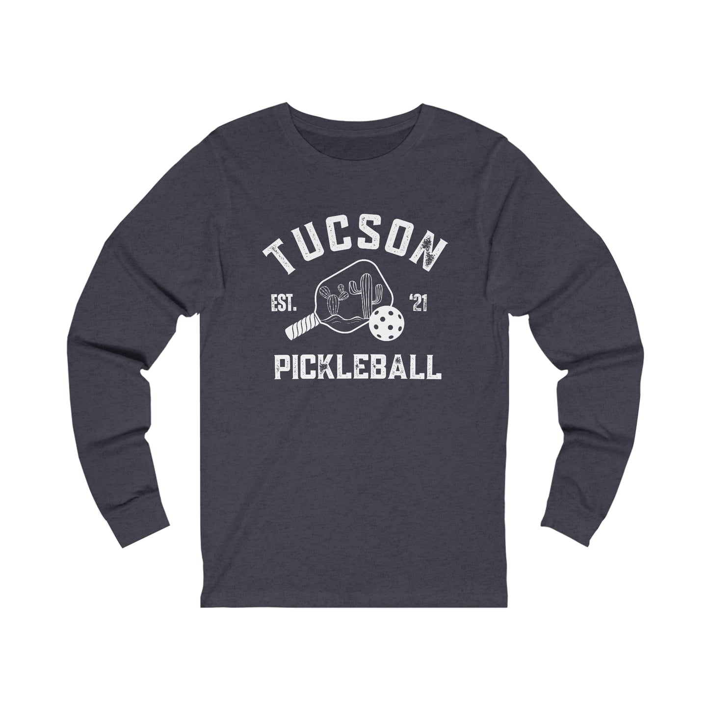Hold the Pickle Tucson AZ - Unisex Jersey Long Sleeve Tee. Customize back