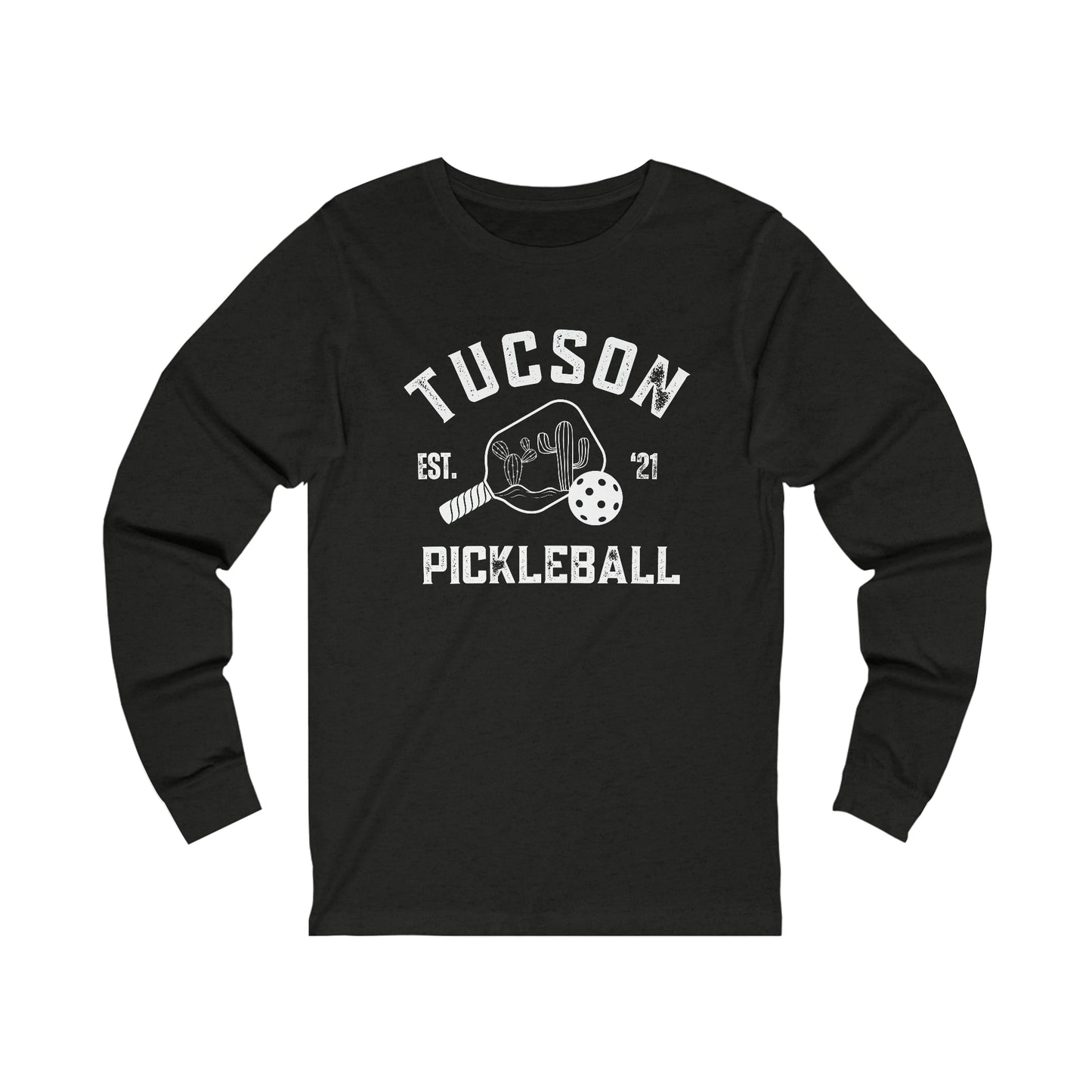 Hold the Pickle Tucson AZ - Unisex Jersey Long Sleeve Tee. Customize back