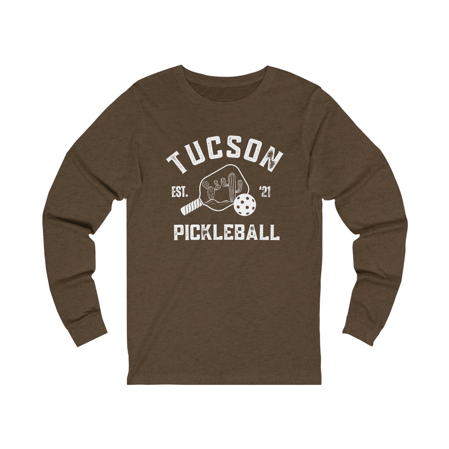 Hold the Pickle Tucson AZ - Unisex Jersey Long Sleeve Tee. Customize back