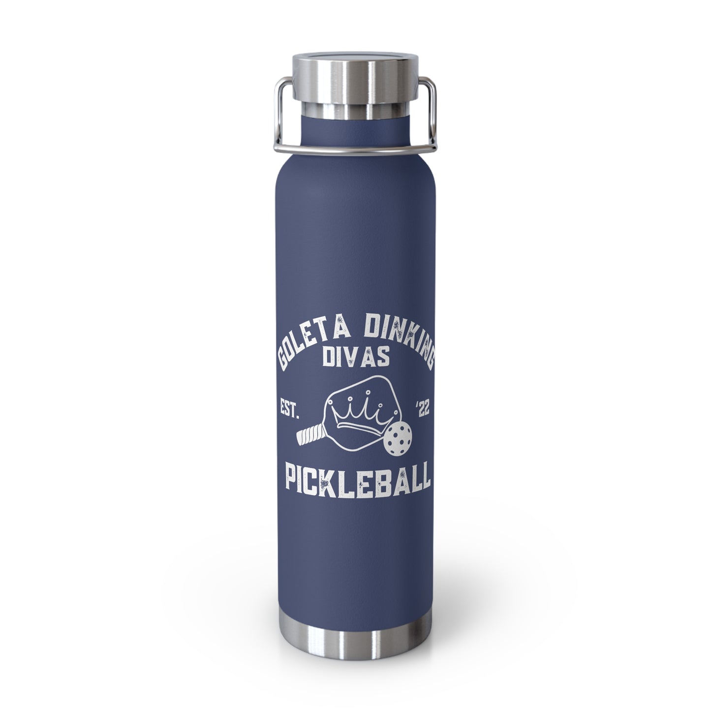 Goleta Dinking Divas - Copper Vacuum Insulated Bottle, 22oz