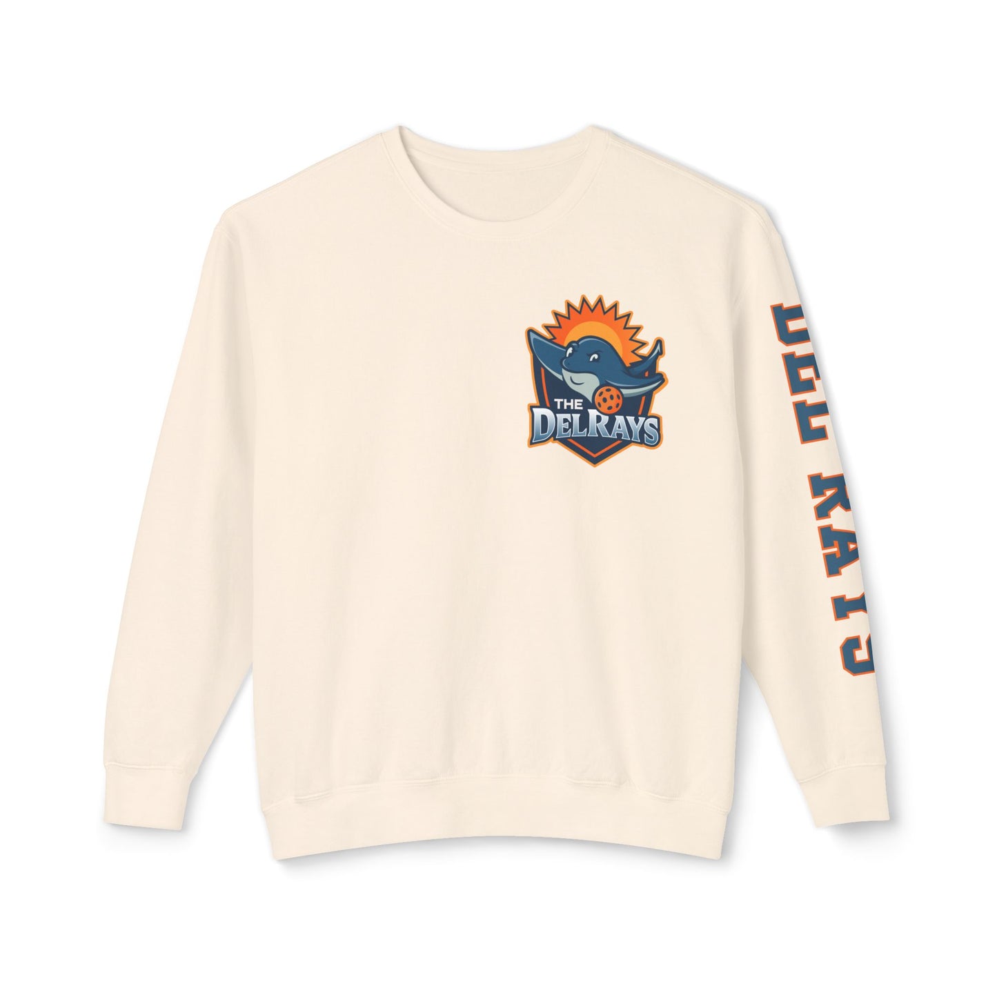 The Del Rays Unisex Extra Lightweight 100% Cotton Crew - Add Name