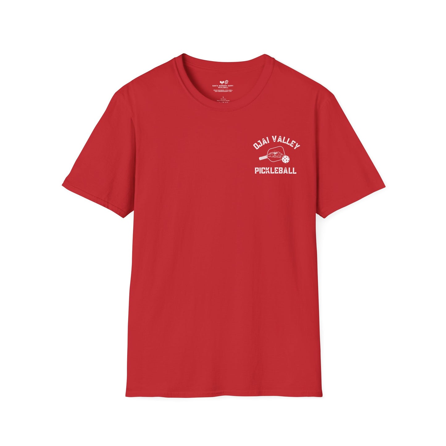 Ojai Valley Pickleball - Men’s Softstyle T-Shirt