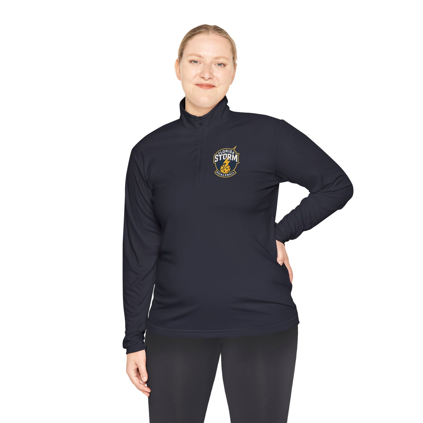 Florida Storm - SPF 40 Sport Tek UNISEX/Men’s Cut Quarter-Zip (add name back only)