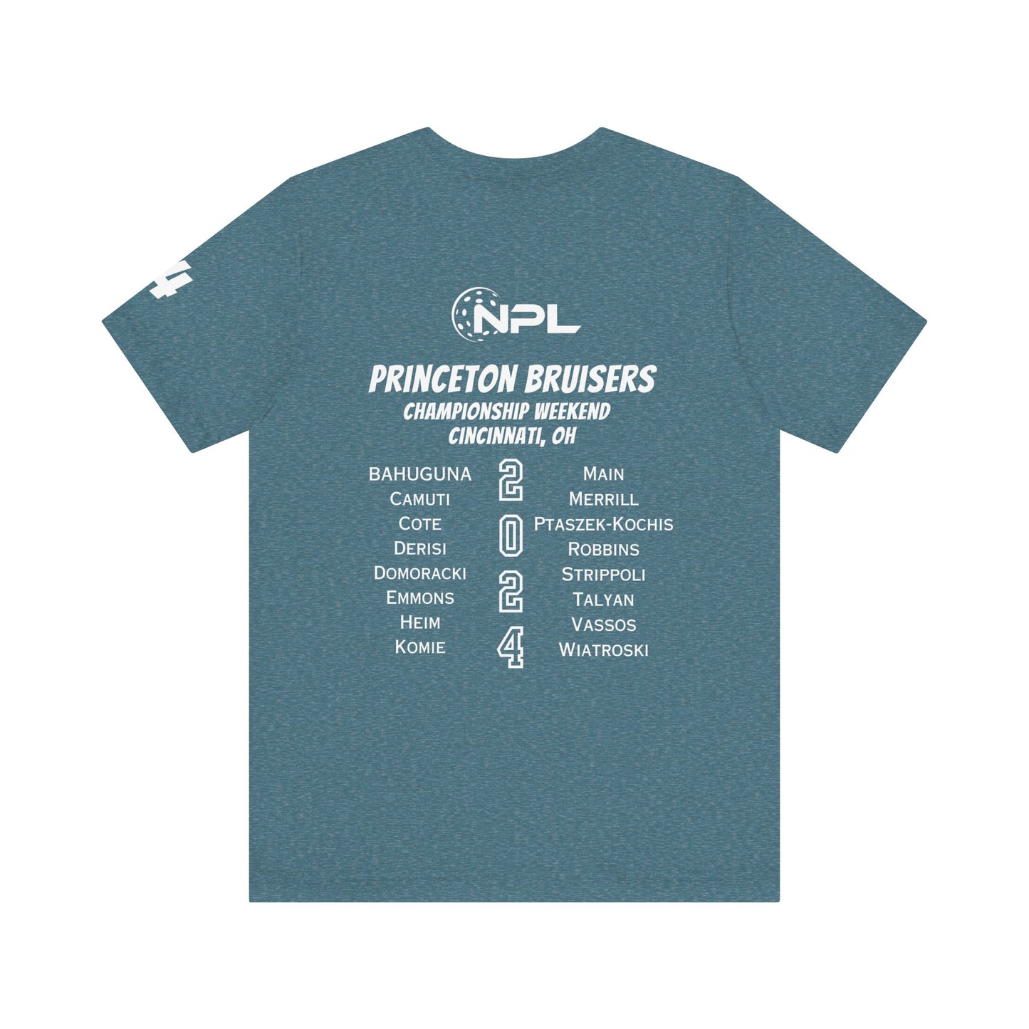 Princeton Bruisers Unisex Jersey Short Sleeve Tee