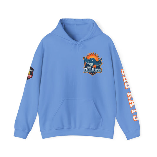The Del Raysl Unisex Hoodie - Add name - optional US Legends logo sleeve