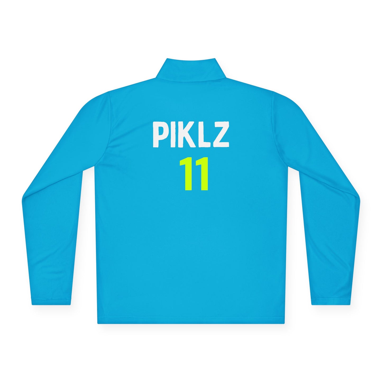 Kirsten PICKLZ 15 Unisex SPF 40 Moisture Wicking Quarter-Zip Pullover - add your number in instructions
