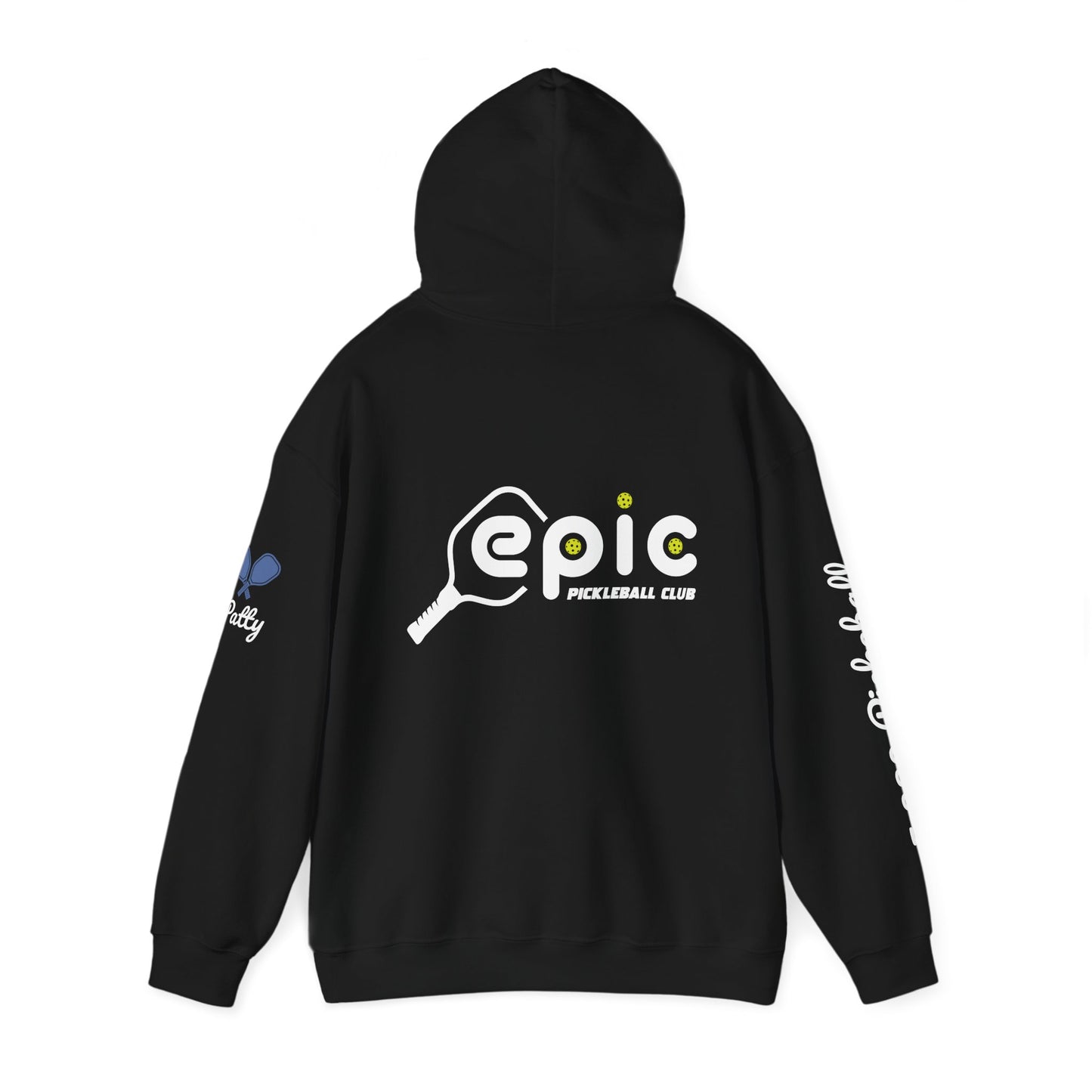 Copy of Copy of Epic Pickleball Unisex Heavy Blend™ Hoodie - 4 sided print -can customize sleeves