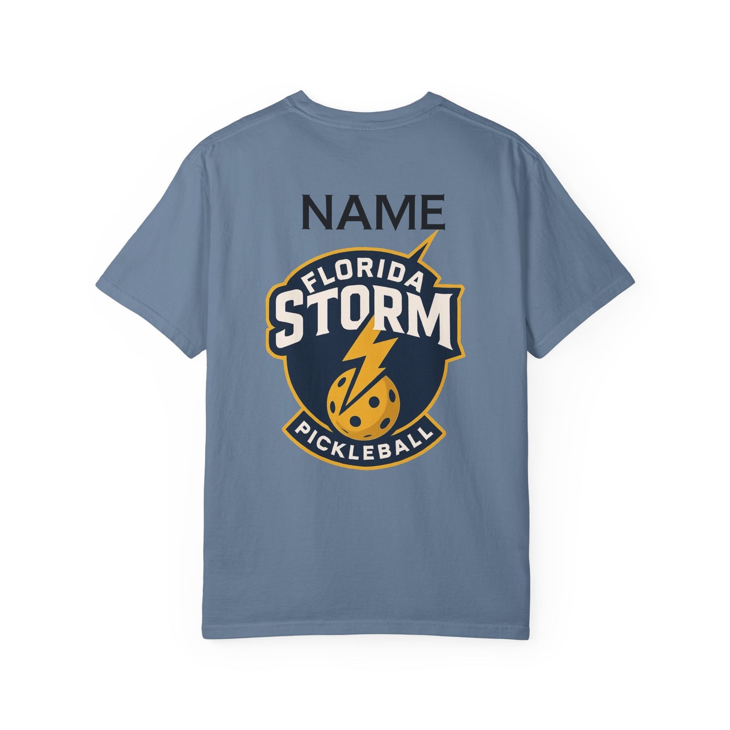 Florida Storm Garment Dyed Unisex T - Add name
