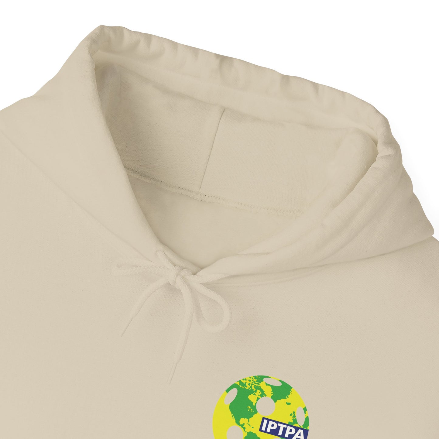 IPTPA Pickleball Unisex Hoodie - customize sleeves & left chest
