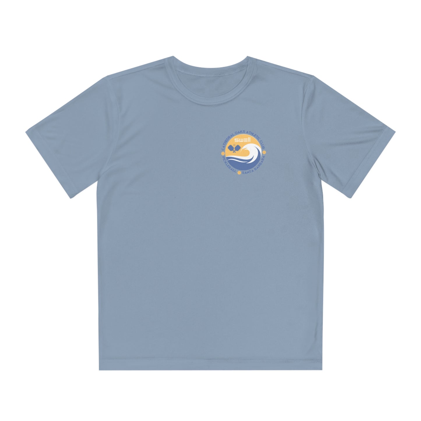 Cathedral Oaks - SWELL - Pickleball -Youth Competitor Tee - can add name