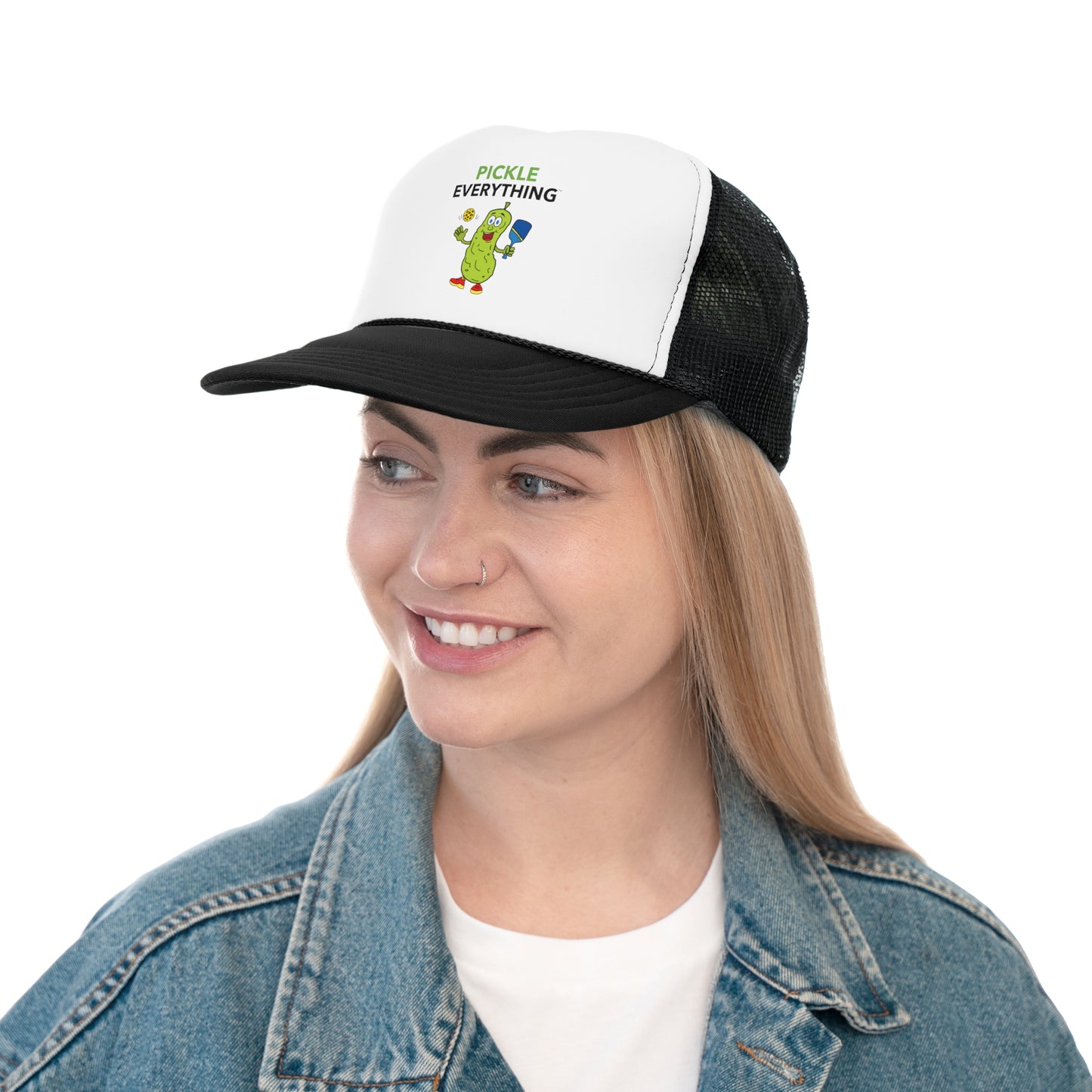 Pickle Everything Trucker Caps