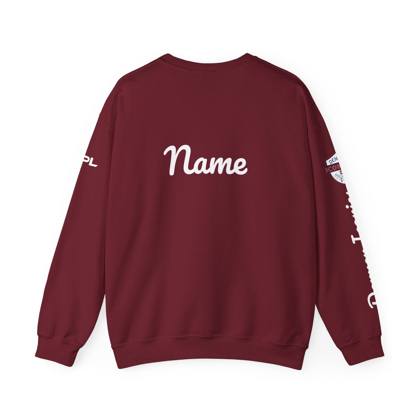 PICKLE/ Denver Iconics sleeve - Customize Crew - add name on back