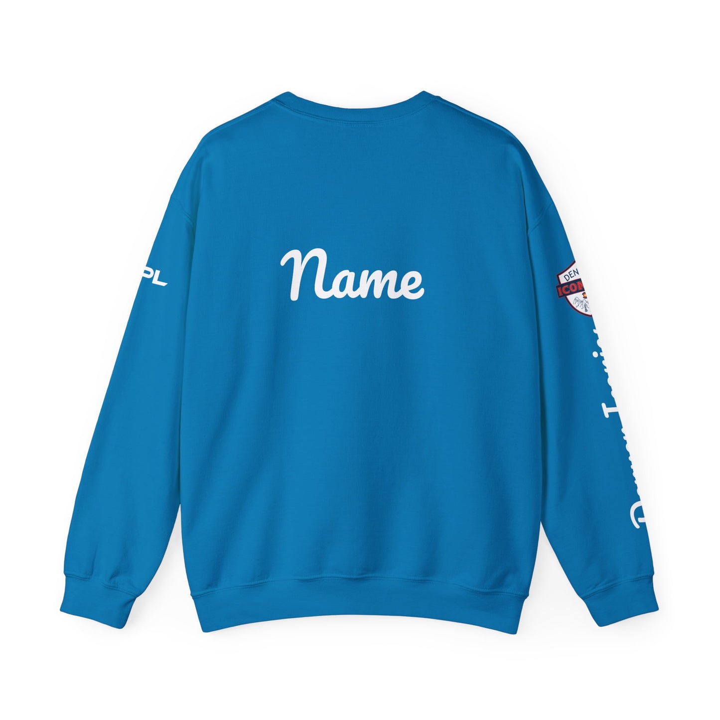 PICKLE/ Denver Iconics sleeve - Customize Crew - add name on back
