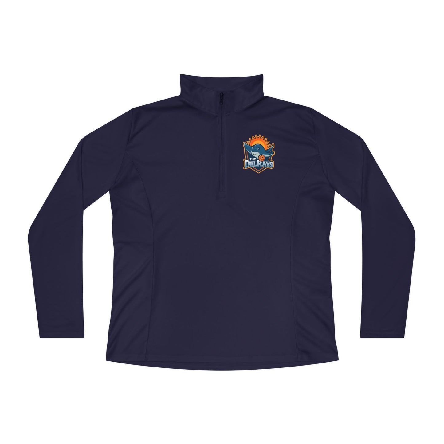The Del Rays - SPF 40 Sport Tek Ladies Quarter-Zip (add name back only)