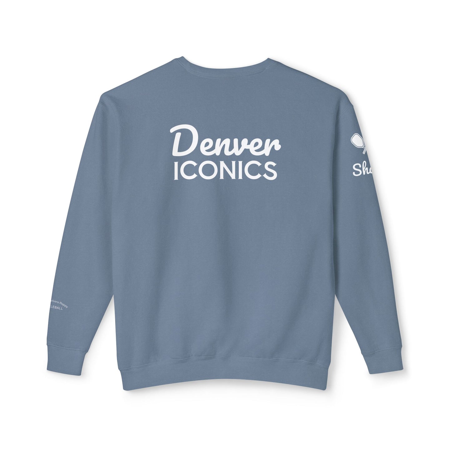 Copy of NPL Garment Dyed- Unisex Lightweight Crew - Customize Sleeve w/ Name