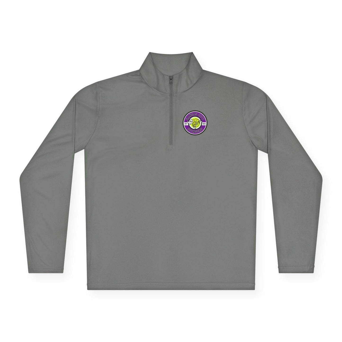 Kansas City Stingers. Customize Back -SPF 40, Wicking -Unisex Quarter-Zip Pullover
