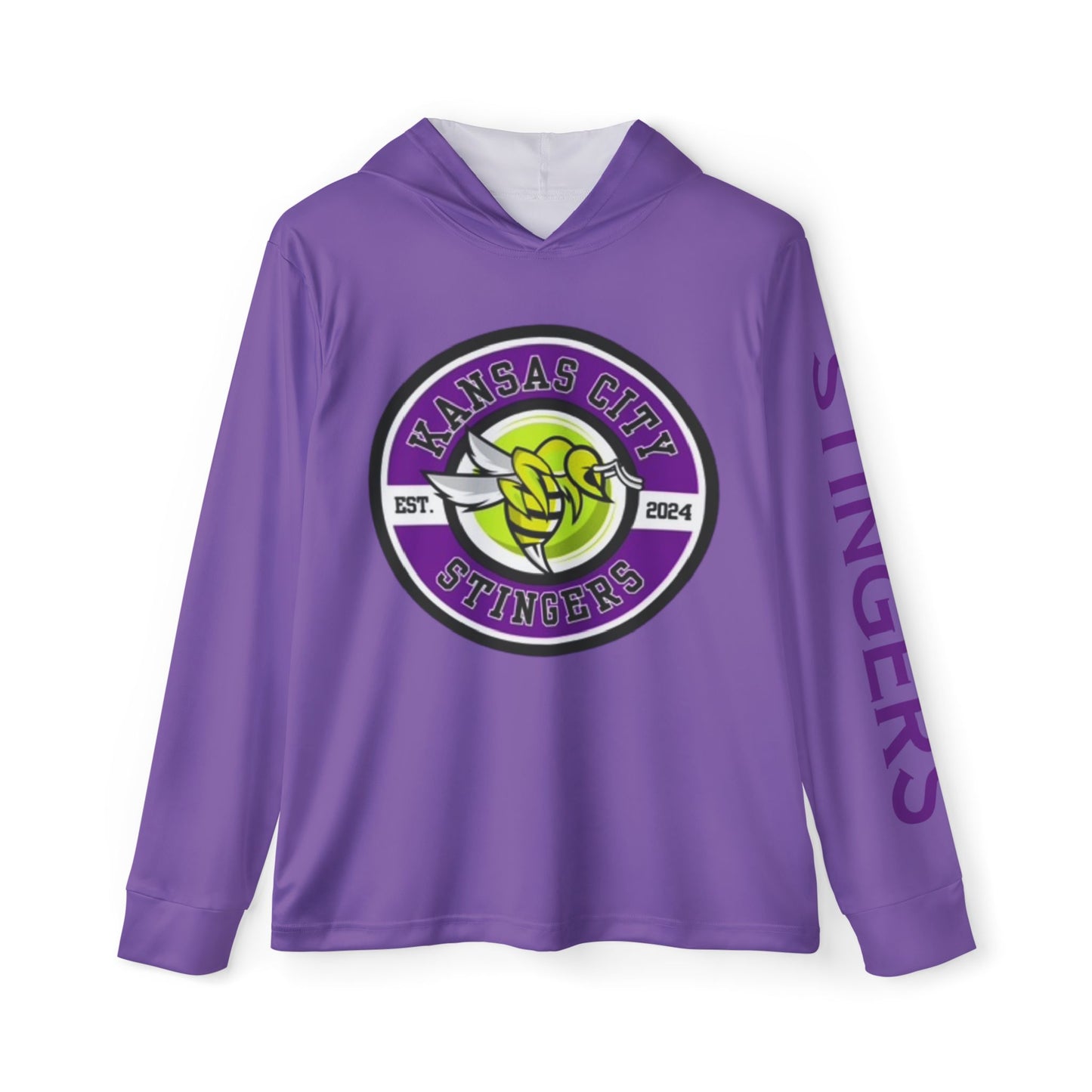 Copy of Kansas City Stingers Sports Warmup Hoodie - SPF 50 - Customize any side