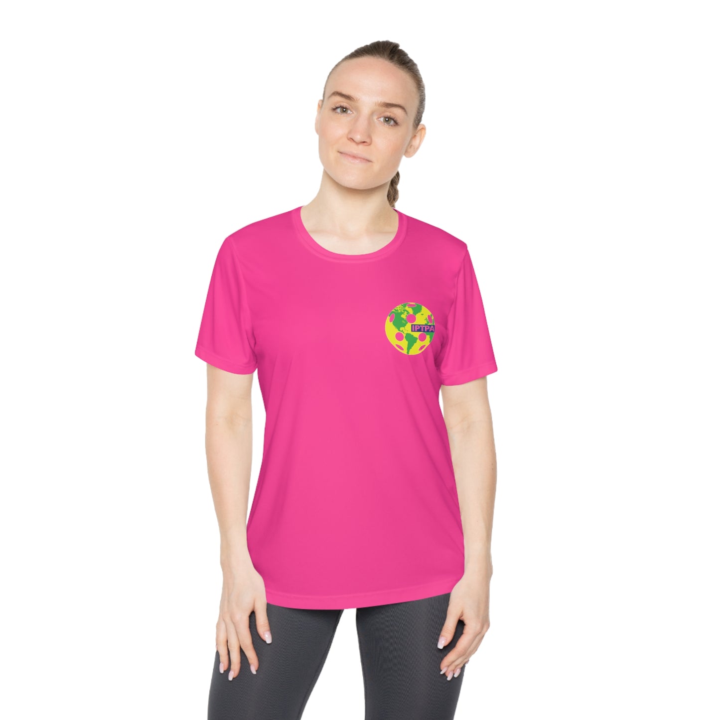 Customize Name on SPF 40 Ladies oisture Wicking Competitor Tee