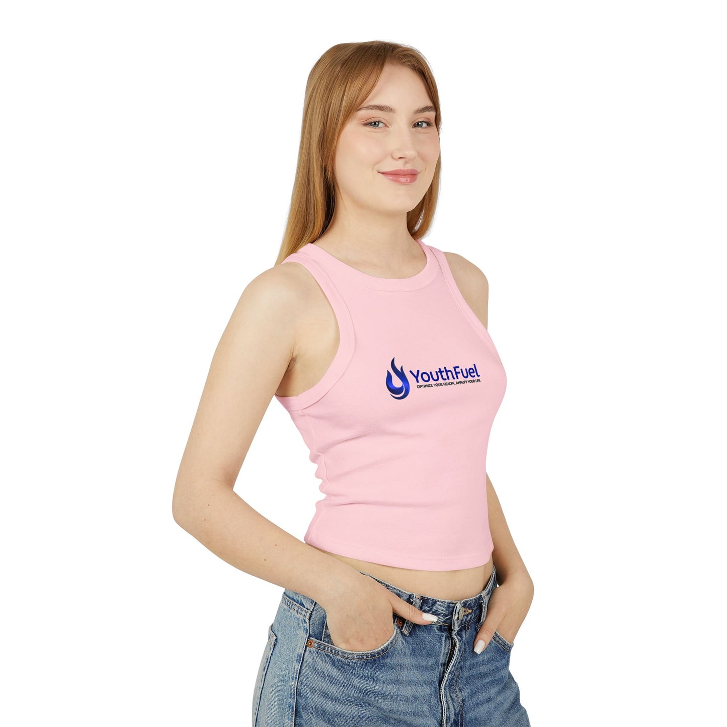 YouthFuel (Light Colors) - Women's Micro Rib Racer Tank Top