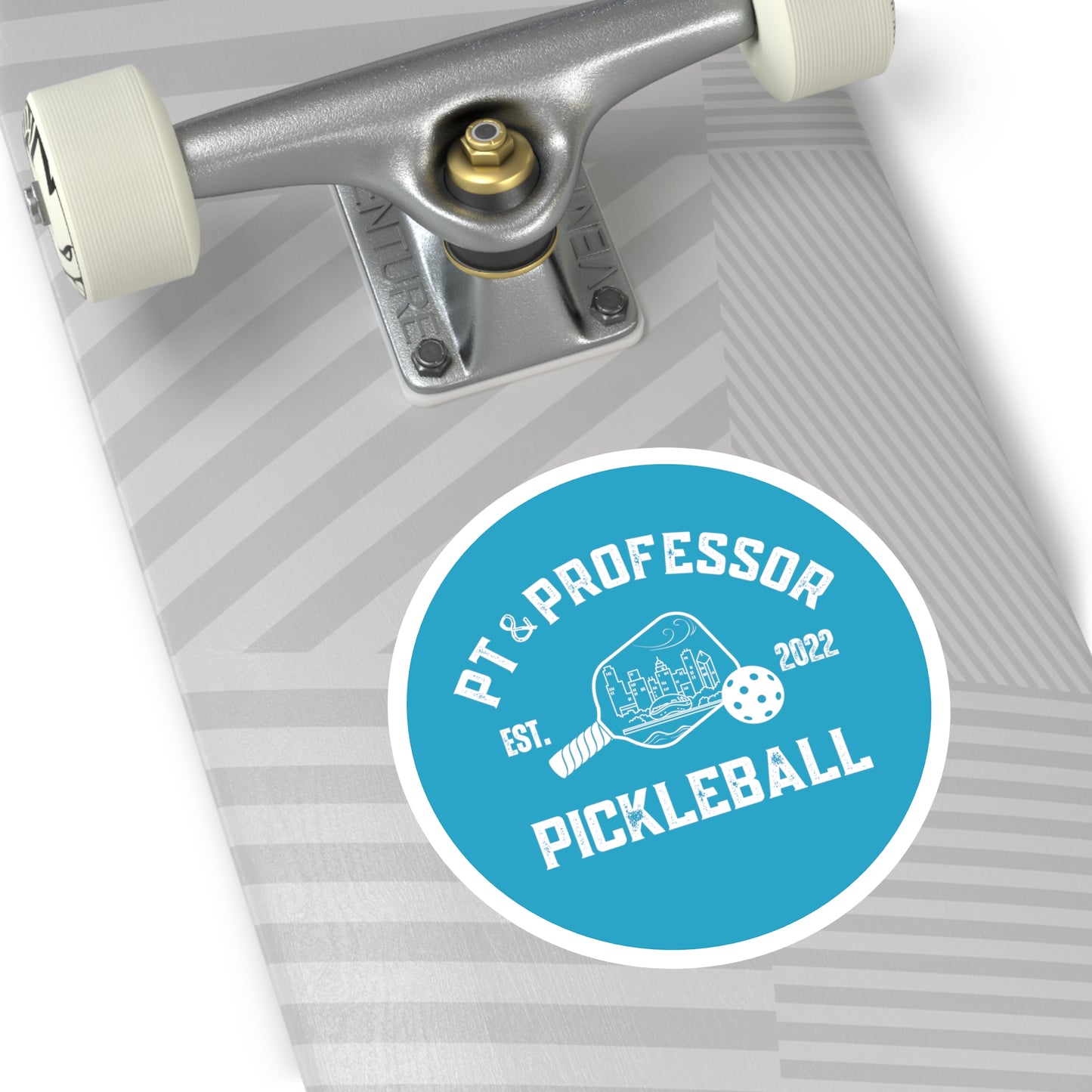 PT & Professor Round Stickers, Indoor\Outdoor