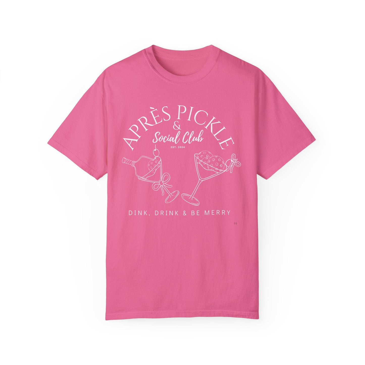 APRES Pickle & Social Club Unisex Garment-Dyed T-shirt